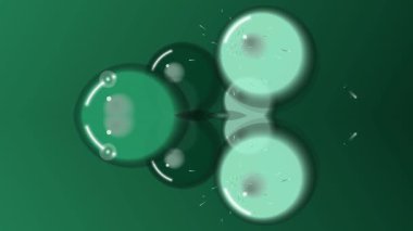 Mikroskobik Görünümde Hücre Bölme Süreci.