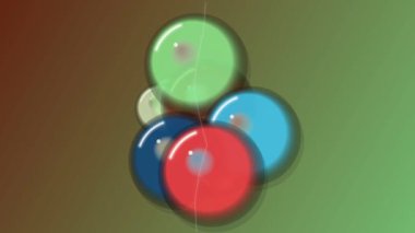 Bir Küme İçinde Renkli Düğmeler.