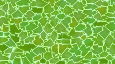 Yeşil Mozaik Desen Arkaplan Doku Tasarımı.