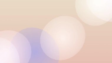 Renkli Arkaplan Üzerine Yumuşak Odaklanma Çemberleri.