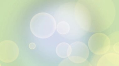 Yumuşak Odaklı Pastel Renkli Çemberler Arkaplanı.