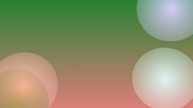 Küre Gradyan Arkaplanına Karşı Hareket Ediyor.