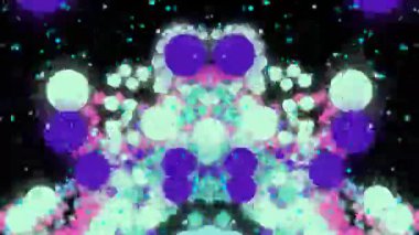 Canlı Soyut Dijital Sanat Animasyon Dizisi.