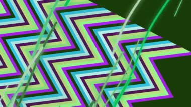 Yeşil Lazerli Canlı Sembol Modeli.