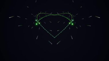 Hayali fraktal arkaplan resmi