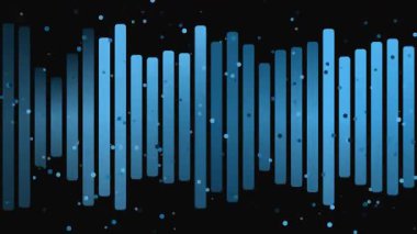 mavi dalga arkaplan tasarım vektörü