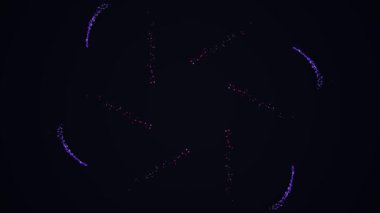 3d soyut renkli fraktal ışık arkaplanı oluşturuluyor