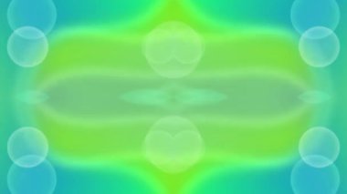 Soyut Yeşil Mavi Arkaplan Canlandırması.