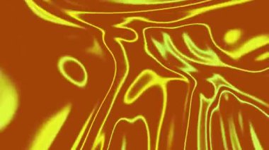 Soyut Sarı Sıvı Hareket Arkaplanı.