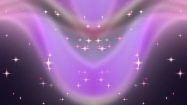 Mor Galaksi Uzay Yıldızları Arkaplan Videosu.