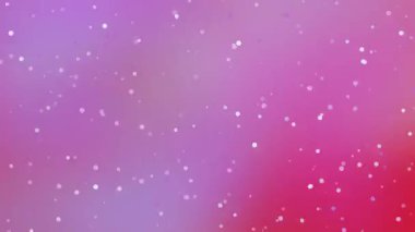 Beyaz Noktalı Mor Pembe Gradyan Arkaplanı.