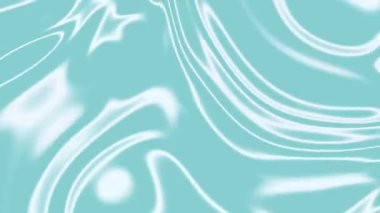 Sakin Turkuaz Su Yüzeyi Dalgalanması.