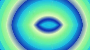 Canlı Mavi Konsantrik Çember Kalıpları.