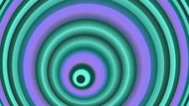 Canlı Konsantrik Çemberler Canlandırma Arkaplanı.