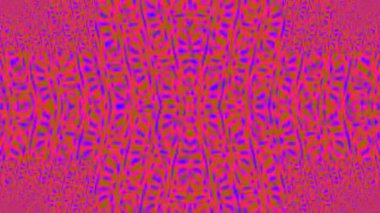 Canlı Pembe Soyut Piksel Sanatı.