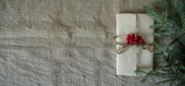 Yeni yıl etiketi için arka plan