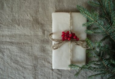 Yeni yıl etiketi için arka plan