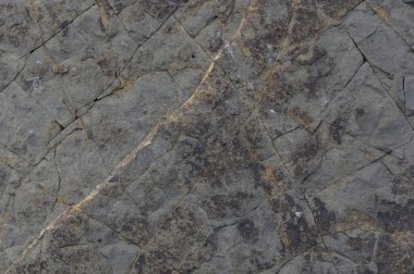 Doğal kaya dokusunun yakın çekimi, karmaşık desenleri ve yüzeysel detayları gösteriyor, mimari, jeoloji ve doğa fotoğrafçılığı için mükemmel..