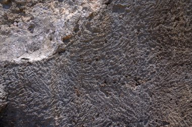 Doğal erozyon, jeolojik dönüşümün güzelliğini gözler önüne seren bu antik taşta çarpıcı desenler yarattı..