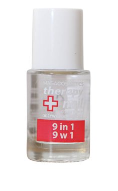 Tiflis, Gürcistan 11.16.2025 Venita Terapisi Magacosmetics tarafından 9 'a 1 tırnak manikürcüsü - çok işlevli bir tırnak bakım ürünü..