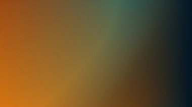 Derin deniz mavisi gölgelerine karışmış sıcak altın portakallı soyut arkaplan animasyonu