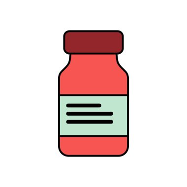 Sağlık Hizmetleri İlaç Taşıyıcı Sembolü Eczane ve Tıbbi Tedavi Temsilcisi