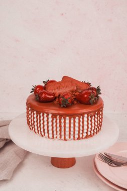 Streusel Tepeli Zengin ve Şımarık Kahve Keki