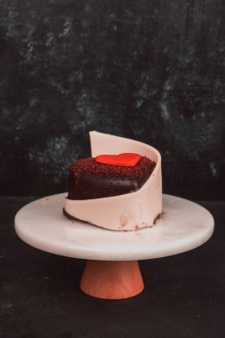 Güzel Doğumgünü Pasta Dekorasyonunun Yakın Çekimi