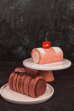 Güzel Doğumgünü Pasta Dekorasyonunun Yakın Çekimi