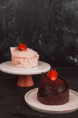 Güzel Doğumgünü Pasta Dekorasyonunun Yakın Çekimi