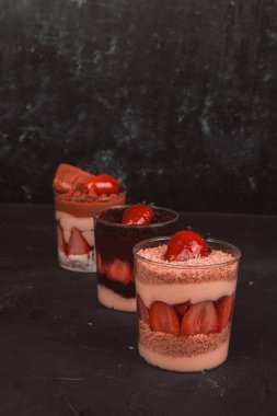 Güzel Doğumgünü Pasta Dekorasyonunun Yakın Çekimi