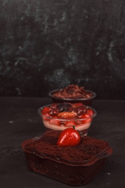 Güzel Doğumgünü Pasta Dekorasyonunun Yakın Çekimi