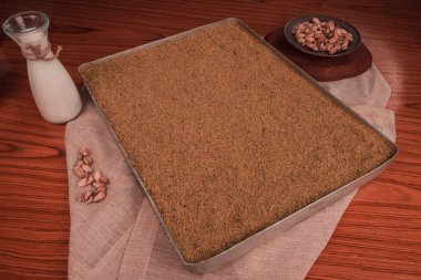 Lezzetli Tatlı Pistachio Baklava