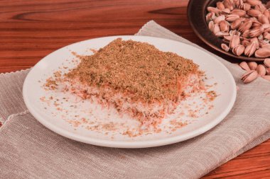 Taze Pişmiş Baklava Parçalarının Yakın Çekimi