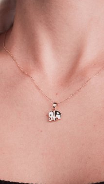 Altın Aksanlı Zarif Elmas Mücevherler