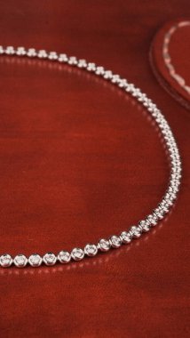 Kadınlar için Zarif Elmas ve Altın Mücevher