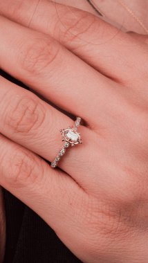 Parlak Elmas Kolyeler ve Altın Mücevherler