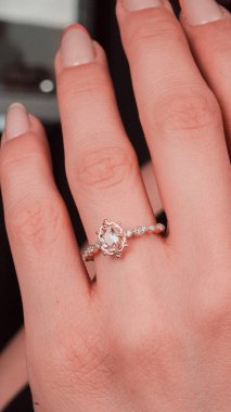 Parlak Elmas Kolyeler ve Altın Mücevherler