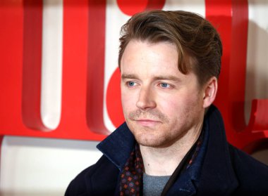 Jack Lowden 24 Kasım 2025 'te Londra' daki Picture House Central 'daki Ella McCay UK özel gösterimine katılıyor..