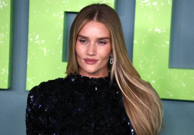 Rosie Huntington Whiteley, 20 Ocak 2026 'da İngiltere' nin Londra kentinde bulunan Cineworld Leicester Meydanı 'ndaki İngiliz Barınağı' na katıldı..