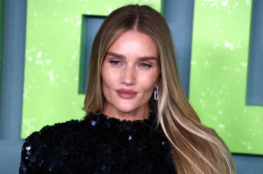 Rosie Huntington Whiteley, 20 Ocak 2026 'da İngiltere' nin Londra kentinde bulunan Cineworld Leicester Meydanı 'ndaki İngiliz Barınağı' na katıldı..