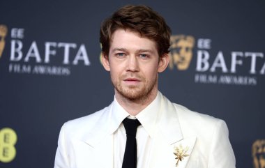 Joe Alwyn, 22 Şubat 2026 'da Londra' daki The Royal Festival Hall 'da 2026 EE BAFTA Film Ödülleri' ne katılır..
