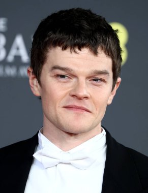 Robert Aramayo, 22 Şubat 2026 'da Londra' daki The Royal Festival Hall 'da 2026 EE BAFTA Film Ödülleri' ne katılmıştır..