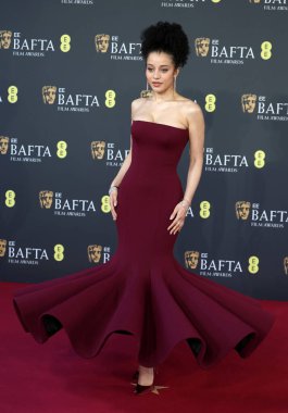 Chase Infiniti, 22 Şubat 2026 tarihinde Londra, İngiltere 'deki The Royal Festival Hall' da 2026 EE BAFTA Film Ödülleri 'ne katılmıştır..