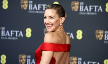 Kate Hudson 22 Şubat 2026 'da Londra' da Royal Festival Hall 'da 2026 EE BAFTA Film Ödülleri' ne katılmıştır..