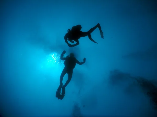 Buceo en Creta — Foto de Stock