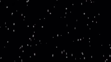 Kar fırtınası örtüsü. Düşen kar görüntüsü videolarınıza doğal kar yağışı efektleri eklemek için. İnce ortam taneciklerinden dramatik tipilere kadar..