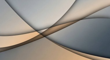 Pembe, mor, mavi, yeşil ve sarı gibi pastel gölgelerden oluşan zarif, pürüzsüz dalgalar, beyaz arka planda yavaşça harmanlanırlar..