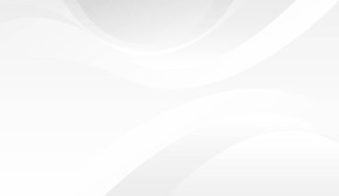 Yumuşak beyaz ve gri dalgalar kompozisyonu süpürüp modern ve minimal bir arkaplan oluşturur.