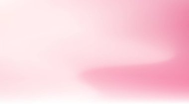 Yumuşak pembe ve beyaz gradyanlar, çok yönlü tasarım uygulamaları için ideal, sakin ve dinginlik hissi uyandıran ince ve bulanık şekillerle nazik bir arka plan oluştururlar.